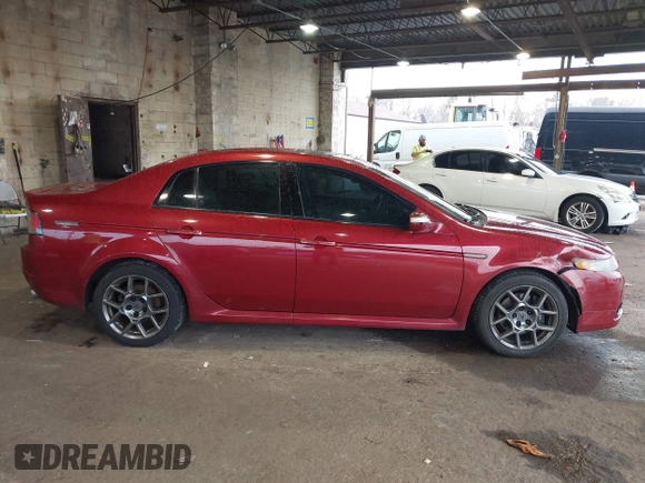 2008 Acura TL Type-S with VIN 19UUA76568A006368, listed as a IAAI auction lot 42026607 with 242,152 mi miles. Bid and sale history available at carsss.com. Image 13.