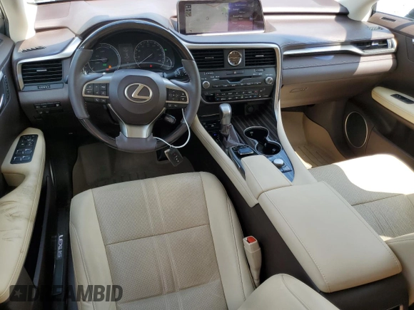 2016 Lexus RX 450h with VIN 2T2BGMCA3GC006421, listed as a Copart auction lot 51910465 with 86,465 mi miles and Salvage Title. Bid and sale history available at DreamBid. Image 8.