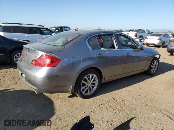 2008 Infiniti G35 x with VIN JNKBV61F58M256010, listed as a Copart auction lot 69848224 with 150,397 mi miles and Salvage Title. Bid and sale history available at DreamBid. Image 3.