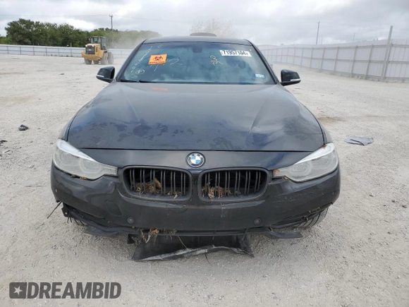 2018 BMW 3 Series 328d with VIN WBA8E5C59JA507626, listed as a Copart auction lot 71957104 with Not provided miles and Salvage title. Bid and sale history available at DreamBid. Image 5.