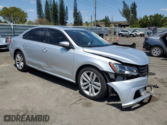 2019 Volkswagen Passat 2.0T Wolfsburg Edition with VIN 1VWLA7A35KC007178, listed as a Copart auction lot 53636645 with 11,948 mi miles and Salvage Title. Bid and sale history available at carsss.com. Image 4.