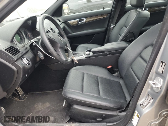 2008 Mercedes-Benz C 350 Sport with VIN WDDGF56X58R025469, listed as a Copart auction lot 51845005 with 49,759 mi miles and Salvage title. Bid and sale history available at DreamBid. Image 7.