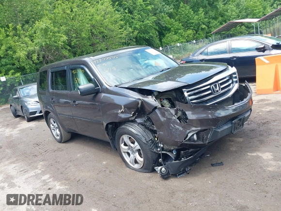 2012 Honda Pilot EX-L z VIN 5FNYF4H79CB026760, wystawiony jako IAAI lot #42277545 z przebiegiem 154 148 mil mil oraz . Historia ofert i sprzedaży dostępna na DreamBid. Obrazek 1.
