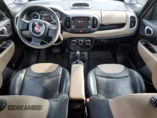 2015 FIAT 500L Lounge with VIN ZFBCFACH5FZ030024, listed as a Copart auction lot 54107425 with 126,689 mi miles and Clean Title. Bid and sale history available at DreamBid. Image 8.