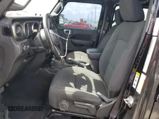 2018 Jeep Wrangler Unlimited Sport S с VIN 1C4HJXDN1JW324720, выставлен на аукционе Copart как лот 64615085 с пробегом 57 434 миль миль и Чистый • Clean title. История ставок и продаж доступна на DreamBid. Изображение 7.