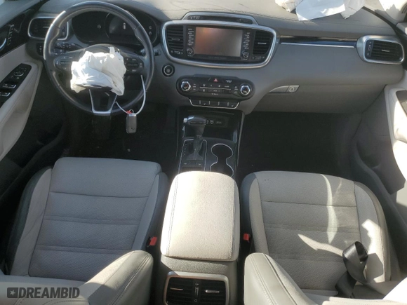 2016 Kia Sorento SX with VIN 5XYPK4A5XGG090949, listed as a Copart auction lot 47029615 with 0 mi miles and Salvage Title. Bid and sale history available at carsss.com. Image 8.
