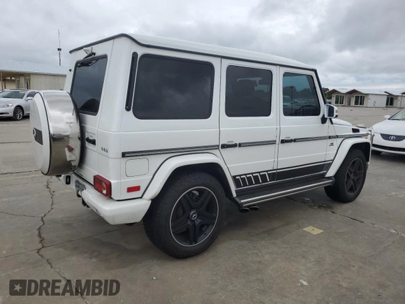 2017 Mercedes-Benz G-Class AMG G 63 with VIN WDCYC7DF4HX275157, listed as a Copart auction lot 74627084 with 0 mi miles and Salvage Title. Bid and sale history available at carsss.com. Image 3.