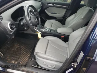 2018 Audi A3 Sedan Premium Plus with VIN WAUJ8GFF9J1001612, listed as a Copart auction lot 45247504 with 59,386 mi miles. Bid and sale history available at carsss.com. Image 7.