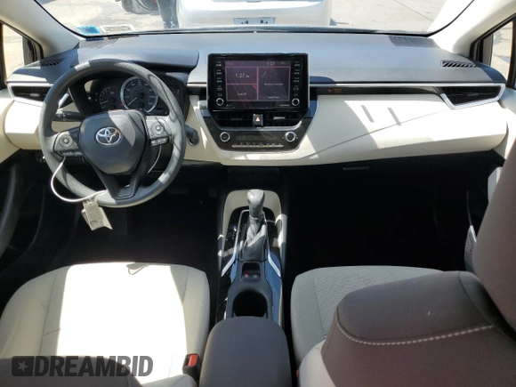 2021 Toyota Corolla LE with VIN JTDVPMAE9MJ121337, listed as a Copart auction lot 56254894 with 11,976 mi miles and Salvage Title. Bid and sale history available at DreamBid. Image 8.