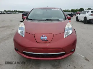 2012 Nissan LEAF SL with VIN JN1AZ0CP4CT019594, listed as a Copart auction lot 56003495 with 62,110 mi miles and Clean Title. Bid and sale history available at DreamBid. Image 5.