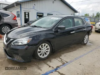 2017 Nissan Sentra SR with VIN 3N1AB7AP8HY257012, listed as a Copart auction lot 58961515 with 133,228 mi miles and Salvage title. Bid and sale history available at DreamBid. Image 1.