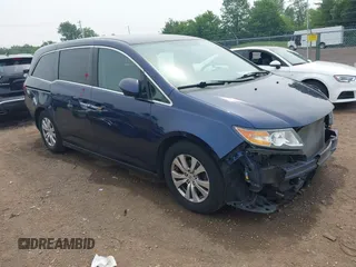 2014 Honda Odyssey EX z VIN 5FNRL5H44EB085565, wystawiony jako IAAI lot #42388515 z przebiegiem 114 434 mil mil oraz . Historia ofert i sprzedaży dostępna na DreamBid. Obrazek 1.