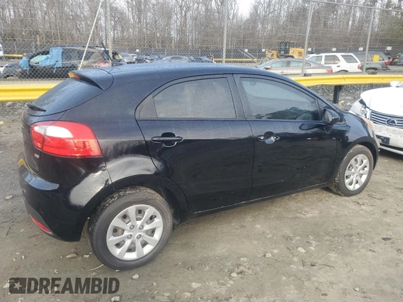2015 Kia Rio LX with VIN KNADM5A35F6515915, listed as a Copart auction lot 87430634 with 63,573 mi miles and Clean Title. Bid and sale history available at carsss.com. Image 3.