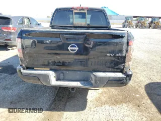 2022 Nissan Frontier S with VIN 1N6ED1EK4NN656008, listed as a Copart auction lot 57946915 with 25,607 mi miles and Salvage title. Bid and sale history available at DreamBid. Image 6.