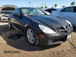 2009 Mercedes-Benz SLK-Class 3.0L with VIN WDBWK54F79F201709, listed as a Copart auction lot 77385544 with 66,593 mi miles and Non Repairable. Bid and sale history available at carsss.com. Image 4.