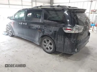 2015 Toyota Sienna SE with VIN 5TDXK3DC0FS628368, listed as a IAAI auction lot 41607944 with 176,723 mi miles and . Bid and sale history available at DreamBid. Image 3.