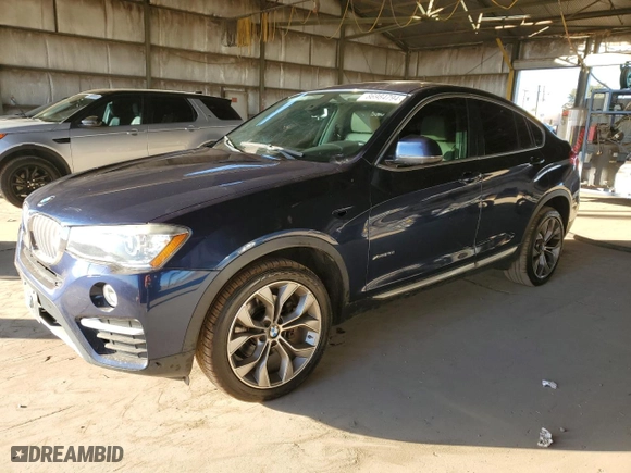 2015 BMW X4 xDrive28i with VIN 5UXXW3C52F0M88381, listed as a Copart auction lot 86984794 with 118,103 mi miles and Clean Title. Bid and sale history available at carsss.com. Image 1.