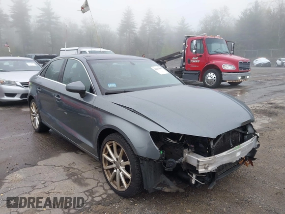 2015 Audi A3 Premium Plus z VIN WAUEFGFF4F1064793, wystawiony jako IAAI lot #42227042 z przebiegiem 191 046 mil mil oraz . Historia ofert i sprzedaży dostępna na DreamBid. Obrazek 1.