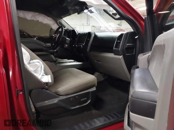 2020 Ford F-150 XL with VIN 1FTEW1E57LKE84045, listed as a IAAI auction lot 41497649 with 91,567 mi miles. Bid and sale history available at carsss.com. Image 5.