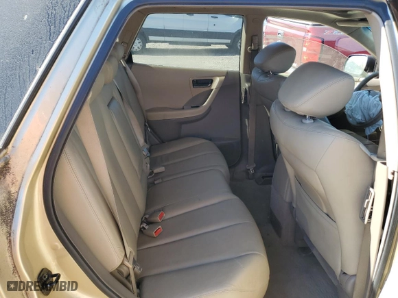 2004 Nissan Murano SL with VIN JN8AZ08W24W312850, listed as a Copart auction lot 75202134 with 0 mi miles and Clean Title. Bid and sale history available at carsss.com. Image 12.
