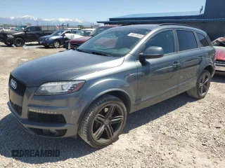 2015 Audi Q7 S line Prestige with VIN WA1DGAFE9FD002055, listed as a Copart auction lot 58073635 with 165,304 mi miles and Salvage title. Bid and sale history available at DreamBid. Image 1.