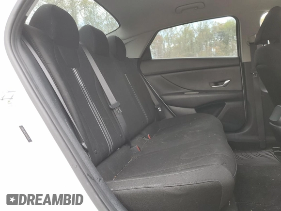 2023 Hyundai Elantra SEL with VIN 5NPLM4AG1PH113408, listed as a Copart auction lot 52972115 with 21,610 mi miles and Salvage Title. Bid and sale history available at DreamBid. Image 10.