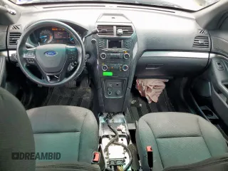 2017 Ford Police Interceptor Utility с VIN 1FM5K8AR0HGC86197, выставлен на аукционе Copart как лот 59854125 с пробегом 165 041 миль миль и Чистый • Clean title. История ставок и продаж доступна на DreamBid. Изображение 8.