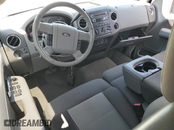 2008 Ford F-150 XL with VIN 1FTPX12548FC17360, listed as a Copart auction lot 61104765 with Not provided miles and Salvage title. Bid and sale history available at DreamBid. Image 8.