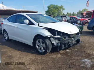 2013 Hyundai Elantra GLS with VIN 5NPDH4AE4DH427265, listed as a IAAI auction lot 40194604 with 168,746 mi miles and . Bid and sale history available at DreamBid. Image 1.