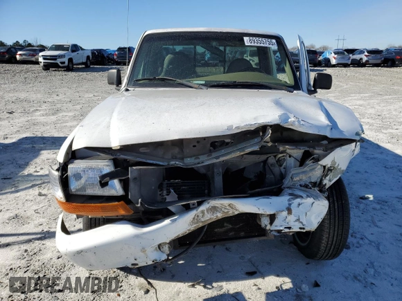 1999 Ford Ranger XL with VIN 1FTYR10V6XPA65995, listed as a Copart auction lot 89355755 with 312,195 mi miles and Salvage Title. Bid and sale history available at carsss.com. Image 5.