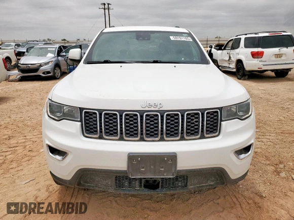 2021 Jeep Grand Cherokee Laredo X with VIN 1C4RJEAG0MC813825, listed as a Copart auction lot 59191185 with 65,888 mi miles and Salvage title. Bid and sale history available at DreamBid. Image 5.