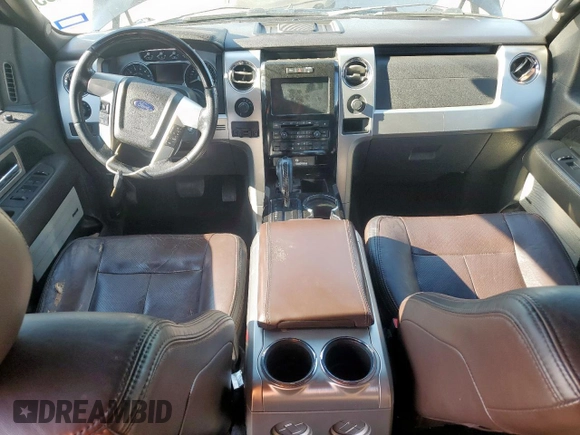 2012 Ford F-150 XL with VIN 1FTFW1ET2CFB63686, listed as a Copart auction lot 53843035 with 187,957 mi miles and Salvage Title. Bid and sale history available at carsss.com. Image 8.