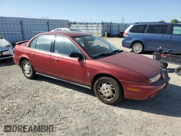 1996 Saturn SL with VIN 1G8ZK5278TZ334649, listed as a Copart auction lot 54098725 with 156,012 mi miles and Salvage Title. Bid and sale history available at carsss.com. Image 4.