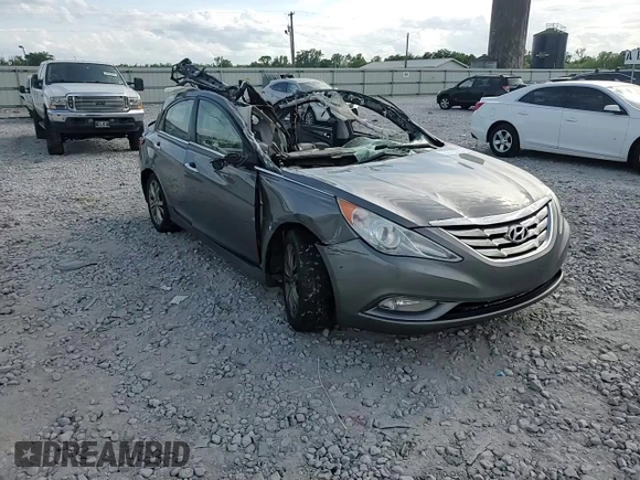 2013 Hyundai Sonata Limited with VIN 5NPEC4AC1DH580090, listed as a Copart auction lot 53973275 with Not Provided miles and Salvage Title. Bid and sale history available at DreamBid. Image 13.