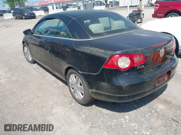 2009 Volkswagen Eos Komfort with VIN WVWBA71F99V023536, listed as a IAAI auction lot 42116083 with 124,246 mi miles and . Bid and sale history available at DreamBid. Image 3.