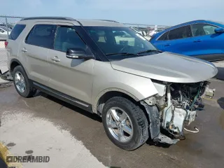 2017 Ford Explorer XLT with VIN 1FM5K8D81HGD05245, listed as a IAAI auction lot 41828547 with 104,881 mi miles. Bid and sale history available at carsss.com. Image 1.