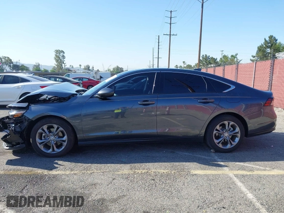 2024 Honda Accord EX с VIN 1HGCY1F30RA033974, выставлен на аукционе IAAI как лот 41997178 с пробегом 10 906 миль миль и . История ставок и продаж доступна на DreamBid. Изображение 14.