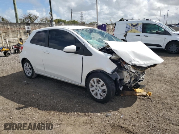 2014 Toyota Yaris L with VIN VNKJTUD39EA008131, listed as a Copart auction lot 44997805 with 82,429 mi miles and Salvage Title. Bid and sale history available at carsss.com. Image 4.