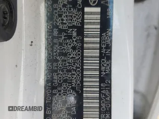 2005 Toyota Prius z VIN JTDKB20U553007615, wystawiony jako Copart lot #51169635 z przebiegiem 170 045 mil mil oraz Szkoda całkowita • Salvage title. Historia ofert i sprzedaży dostępna na DreamBid. Obrazek 13.