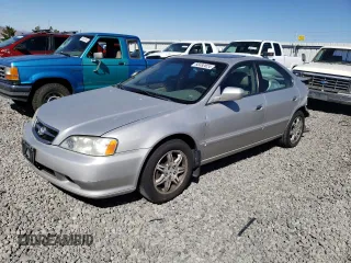 1999 Acura TL with VIN 19UUA5653XA010381, listed as a Copart auction lot 68492024 with 128,313 mi miles and Salvage Title. Bid and sale history available at carsss.com. Image 1.