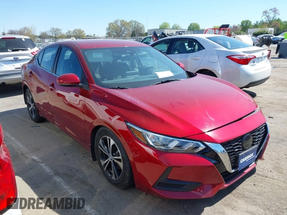 2021 Nissan Sentra SV with VIN 3N1AB8CV6MY321009, listed as a IAAI auction lot 41903131 with 18,768 mi miles and . Bid and sale history available at DreamBid. Image 13.