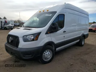 2021 Ford Transit with VIN 1FTRS4X86MKA39285, listed as a Copart auction lot 81183694 with 81 mi miles and Clean Title. Bid and sale history available at DreamBid. Image 1.