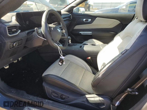 2024 Ford Mustang GT Premium with VIN 1FAGP8FF6R5100632, listed as a Copart auction lot 56425544 with Not provided miles and Clean title. Bid and sale history available at DreamBid. Image 7.