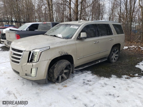 2015 Cadillac Escalade Premium with VIN 1GYS4NKJ1FR570071, listed as a Copart auction lot 45772085 with 207,381 mi miles and Clean Title. Bid and sale history available at carsss.com. Image 1.