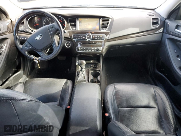 2015 Kia Cadenza Premium with VIN KNALN4D74F5176779, listed as a Copart auction lot 77789274 with 159,605 mi miles and Salvage Title. Bid and sale history available at carsss.com. Image 8.