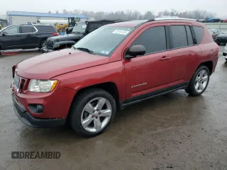 2011 Jeep Compass Limited with VIN 1J4NF5FB7BD164166, listed as a Copart auction lot 42516155 with 129,584 mi miles and Salvage Title. Bid and sale history available at carsss.com. Image 1.