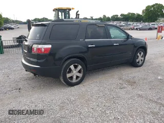 2010 GMC Acadia SLT1 with VIN 1GKLRMED7AJ146062, listed as a IAAI auction lot 42421894 with 183,835 mi miles and . Bid and sale history available at DreamBid. Image 4.