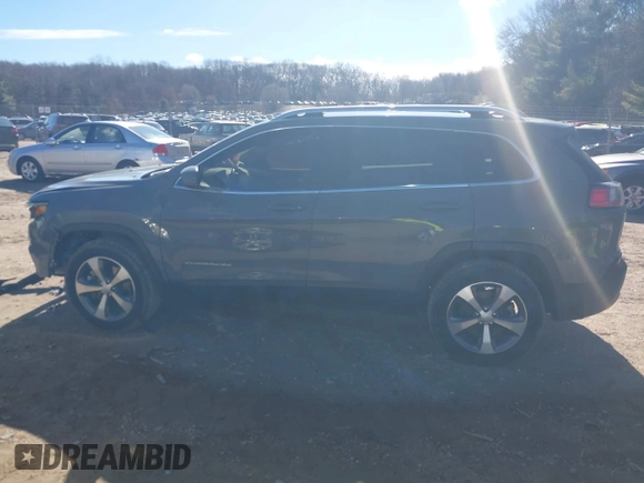 2021 Jeep Cherokee Limited with VIN 1C4PJMDX5MD119364, listed as a IAAI auction lot 41686608 with 92,732 mi miles and . Bid and sale history available at DreamBid. Image 14.