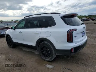 2025 Kia Telluride SX X-Line с VIN 5XYP5DGC0SG615829, выставлен на аукционе Copart как лот 54059675 с пробегом 5 337 миль миль и Списание • Salvage title. История ставок и продаж доступна на DreamBid. Изображение 2.