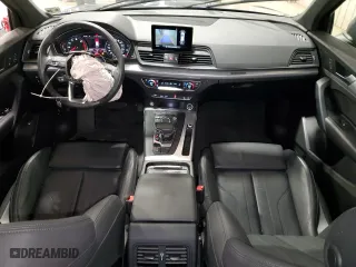2020 Audi Q5 Premium with VIN WA1ANAFY5L2086112, listed as a Copart auction lot 51587865 with 57,984 mi miles and Salvage Title. Bid and sale history available at carsss.com. Image 8.